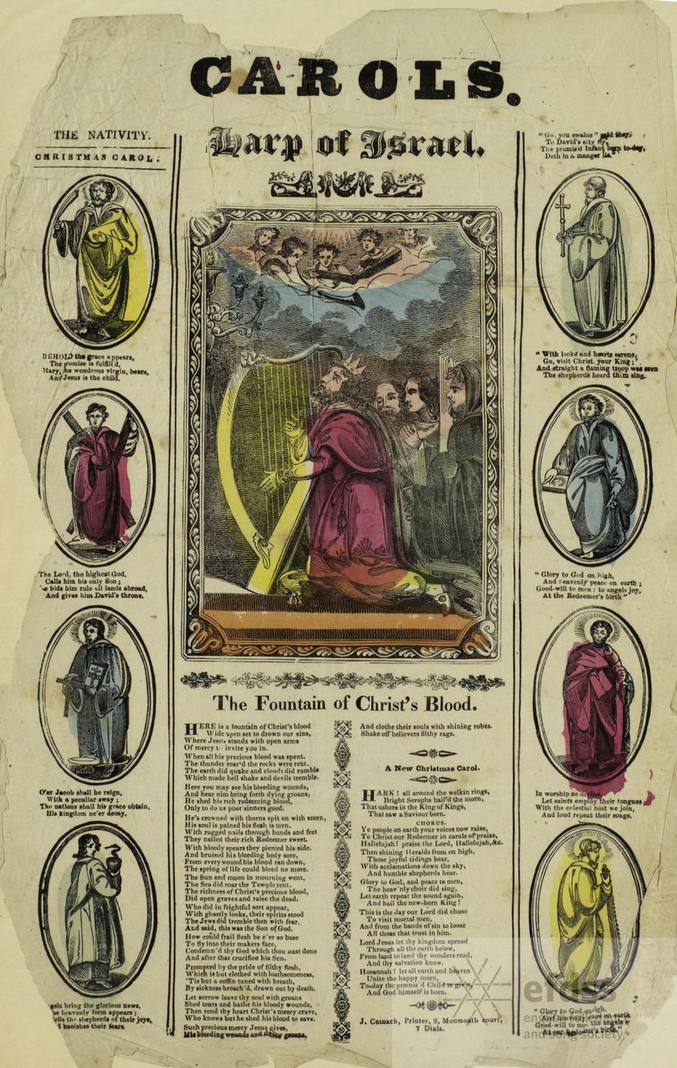 The Fountain Of Christ's Blood, from the Lucy Broadwood Manuscript Collection, via the Full English archive.