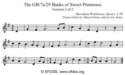 Stave transcription of image number 0 for GB/7a/28