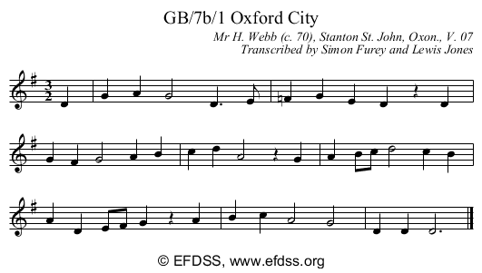 Stave transcription of image number 0 for GB/7b/1