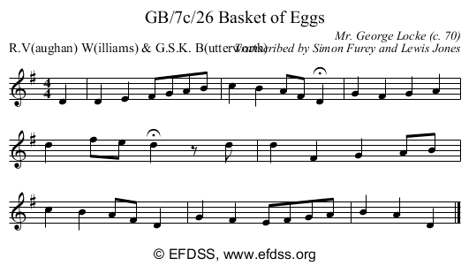 Stave transcription of image number 0 for GB/7c/26
