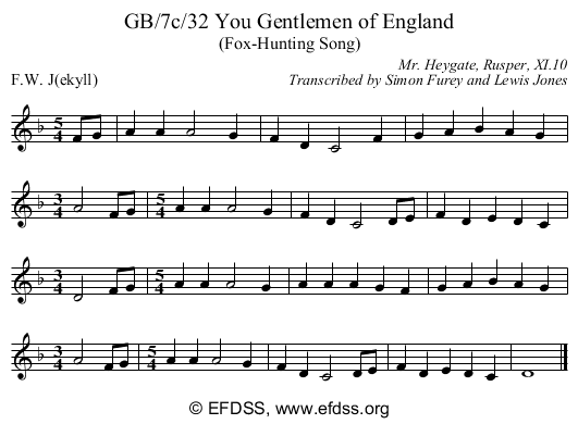Stave transcription of image number 0 for GB/7c/31