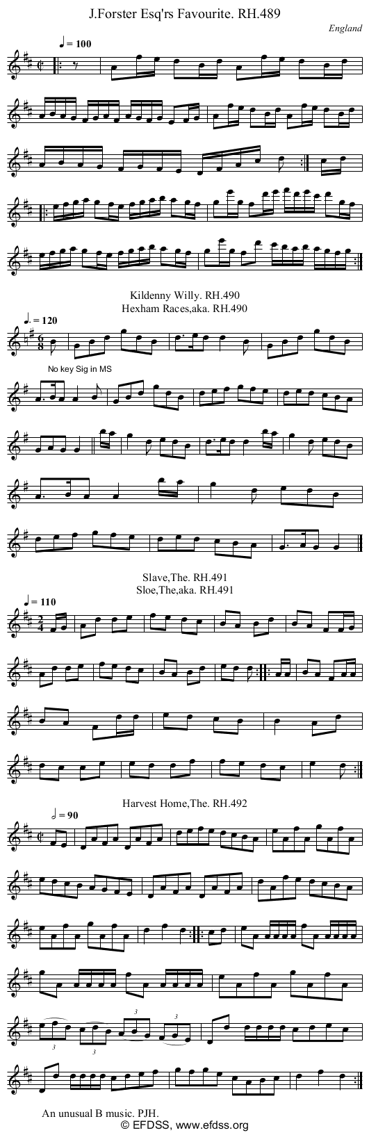 Stave transcription of image number 0 for 18473/p152