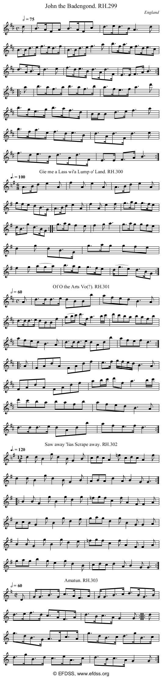 Stave transcription of image number 0 for 18473/p83
