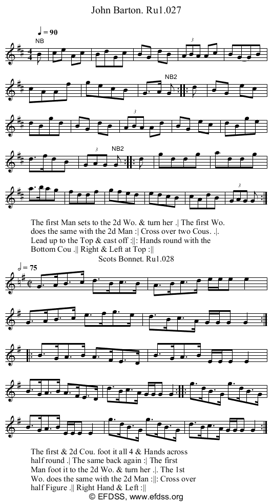 Stave transcription of image number 0 for 2248/p14