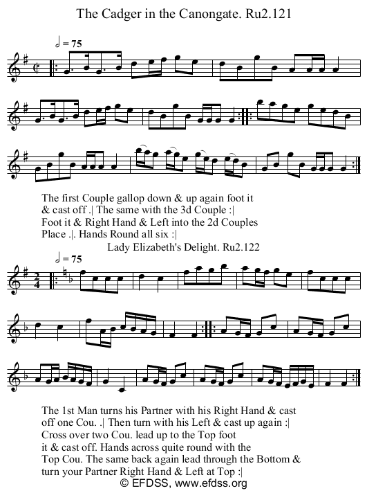 Stave transcription of image number 0 for 2249/p61
