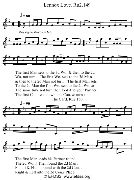 Stave transcription of image number 0 for 2249/p75