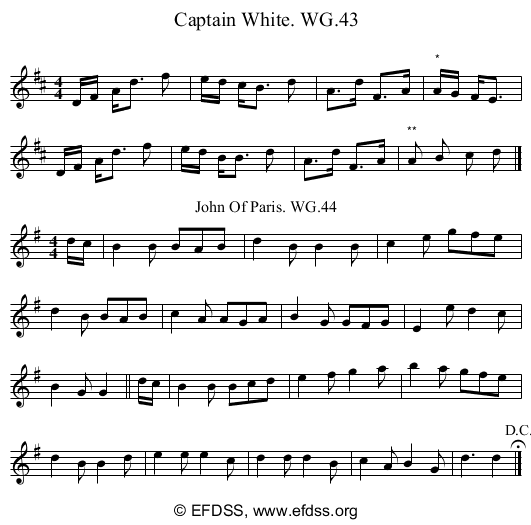 Stave transcription of image number 0 for 2222/p40