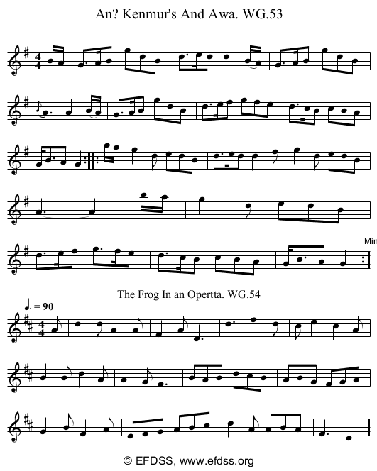 Stave transcription of image number 0 for 2222/p48